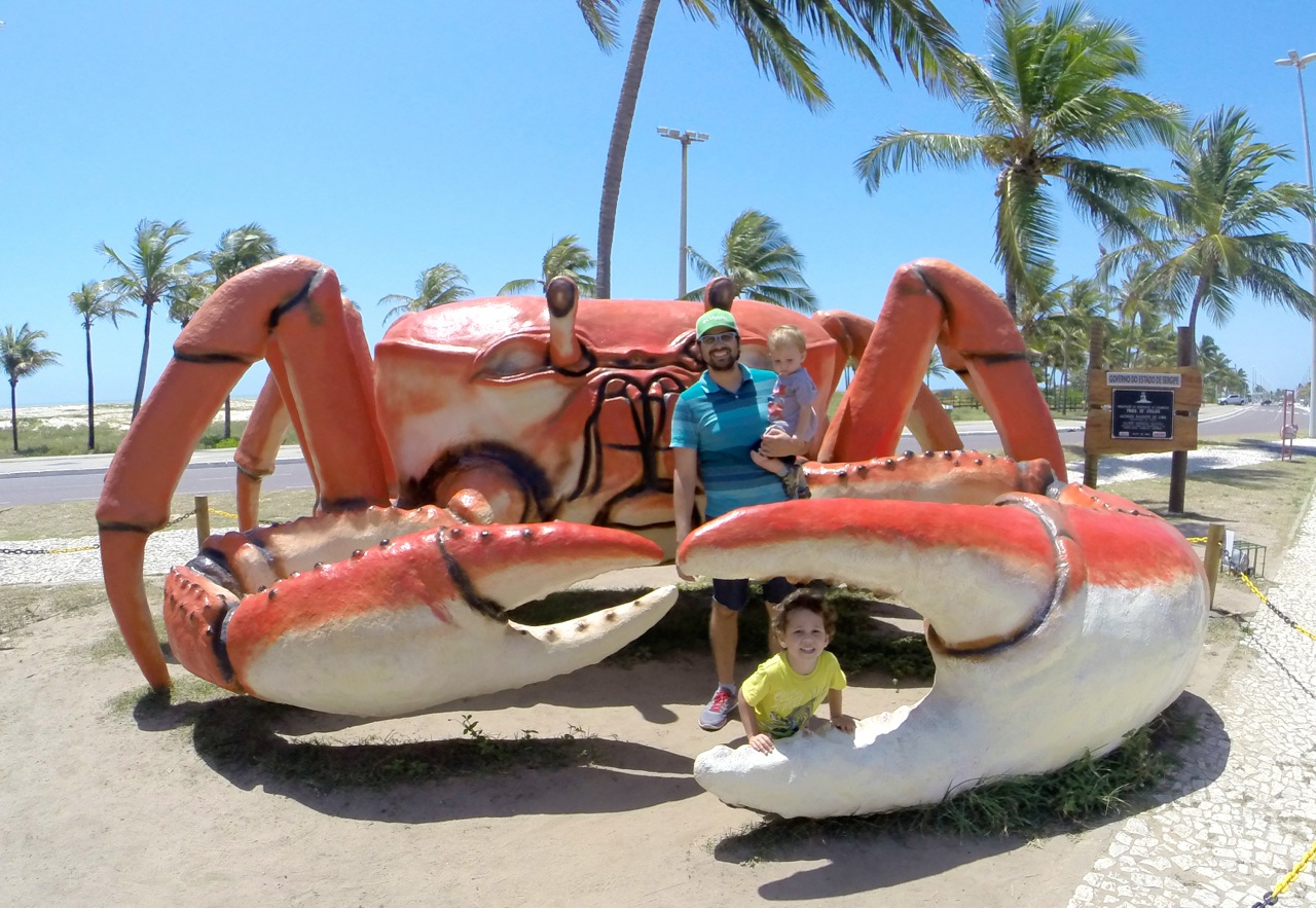 Aracaju Brazil Big Crab